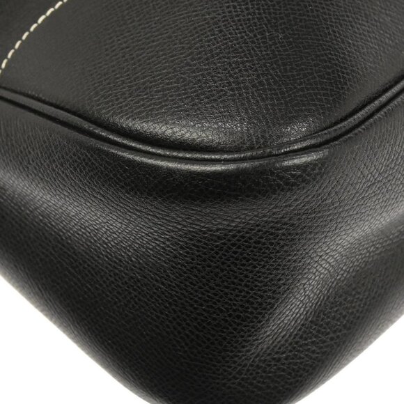 Hermes Black Courchevel Trim 31 Shoulder Bag P□E 126512 - Picture 6 of 10